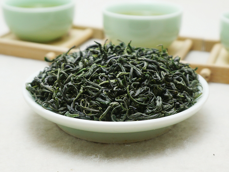 Top quality China chunmee green tea41022 100g per bag package fresh good taste