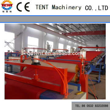 Pvc carpet making equipment /platic mat machine/car mat making machine