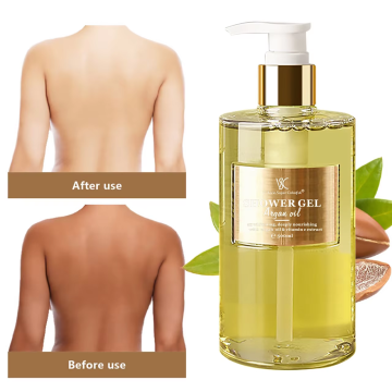 Rich Moisturizing Fragrant Shower Gel: Gentle Exfoliating, Silky Smooth Skin, and SPA Experience