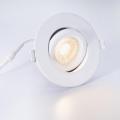 4 polegadas LED 9 W downlight de gimbal para casa