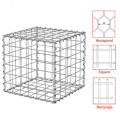 Welded Hot Galvanized Gabion Wire Mesn Box