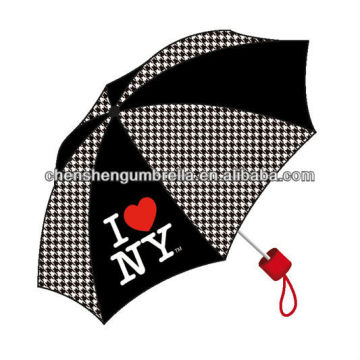 3 folding promotion lover umbrella