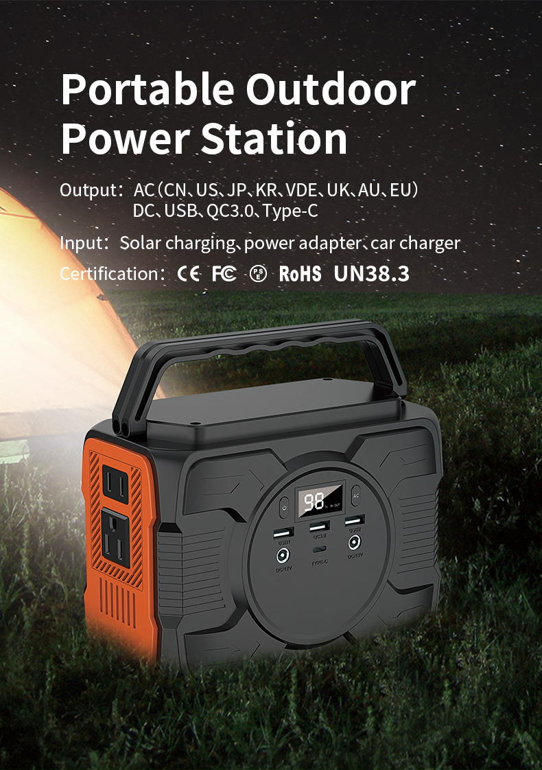 Camping Emergency Portable Power Station 200W