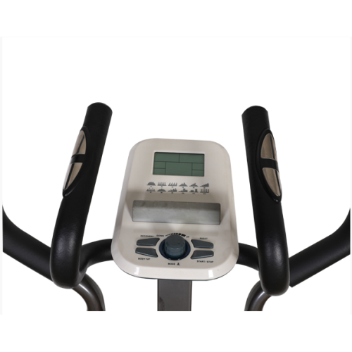 Indoor magnetic resistance elliptical cross trainer bike