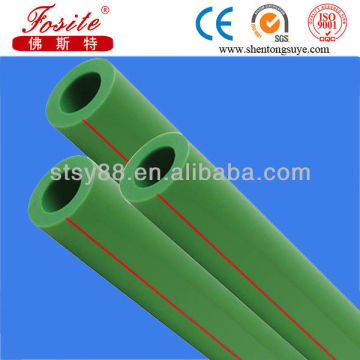 Green color polypropylene pipe