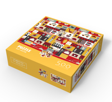 National Style Building Grand Scenery Jigsaw Puzzles: 500 Pieces & 1000 Pieces for Adults and Children