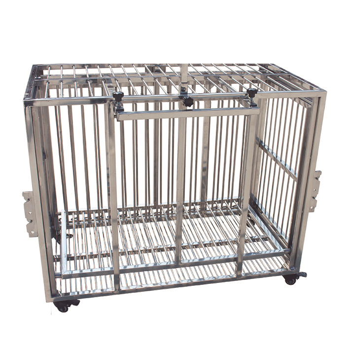 veterinary clinic Stainless steel animal cat breeding cage vet cages for cats