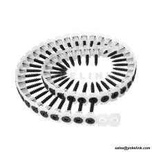 Phillips Bugle Collated Screws Drywall to Wood Black 3.9X35mm 1000 Pack