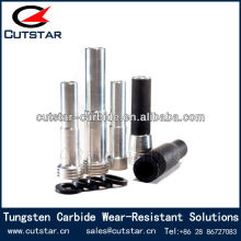 Tungsten carbide long venturi sandblasting nozzle