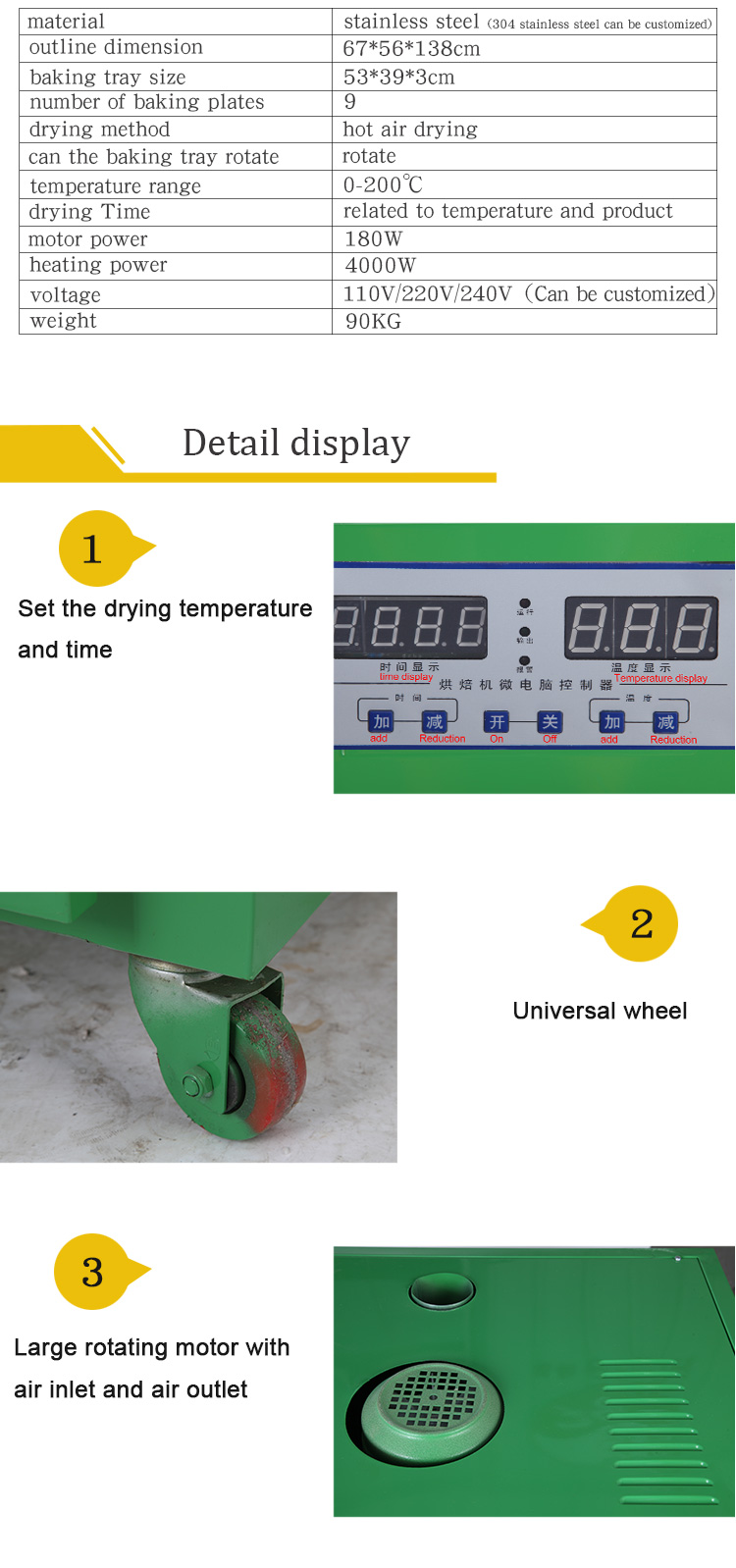 Fruit Dehydrator/food Drying Machine