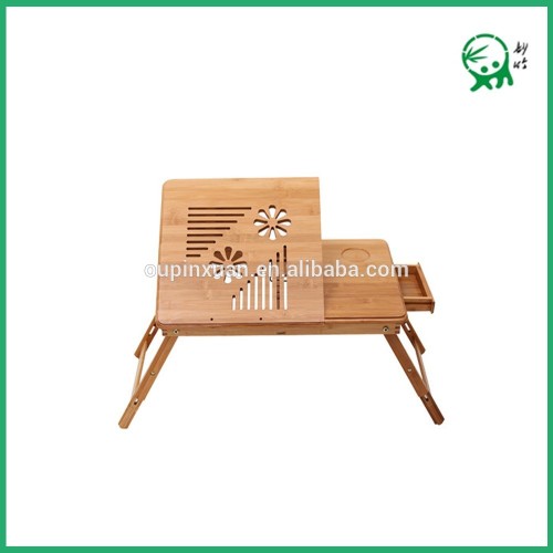 Portable Folding Bamboo Laptop Desk