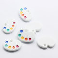 Fashional palet Vormige Hars Cabochon 100 stks / zak Voor Handgemaakte Ambachtelijke Decoratie Telefoon Decor Kralen Charms