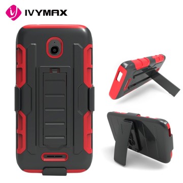 IVYMAX Red Phone Case For Alcatel Dawn Robot Case