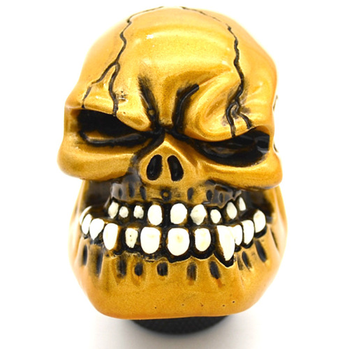 Car modification skull gear head