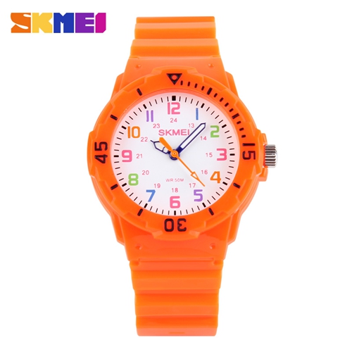 SKMEI 1043 Children LED Digital Sport Wristwatch Fashion Waterproof Stop Kid Watch