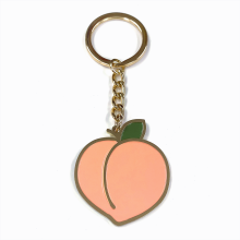 Custom Enamel Fruit Keychain