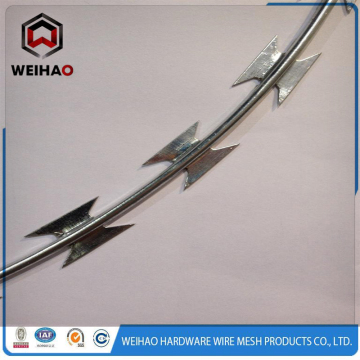 single coil razor wire