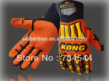 Ironclad Kong SDX2 working Gloves Oil and Gas Impact Gloves TPR Protection gloves