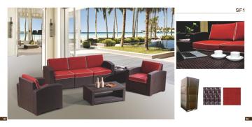 5 Seater Outdoor Plastic Sofa
