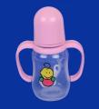 Kunststoff-Baby-Flasche mit Griff