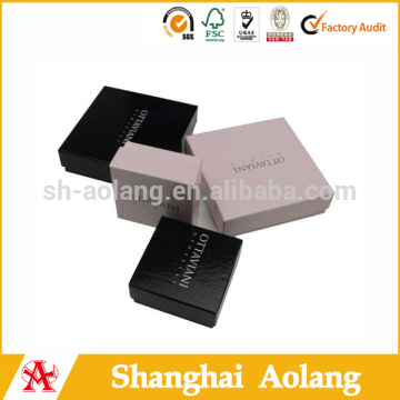 hot stamping cardboard jewelry box