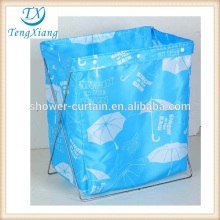 Square pattern laundry basket