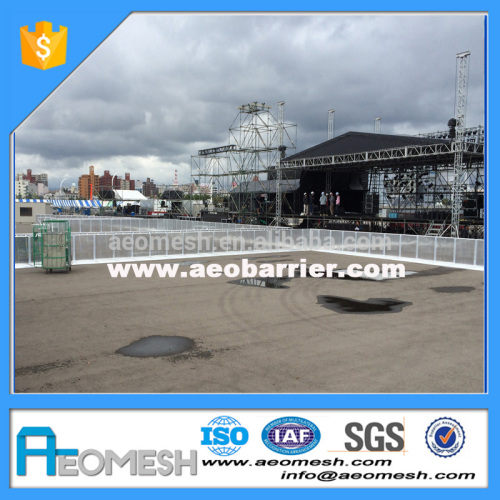 2015 Aeomesh aluminium crowd control barrier