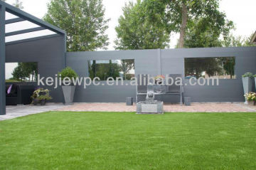 Wood Plastic Fence Outdoor Garden WPC Fence