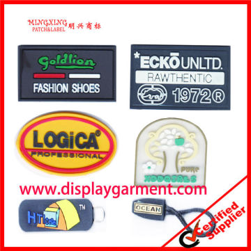 embossed pvc label