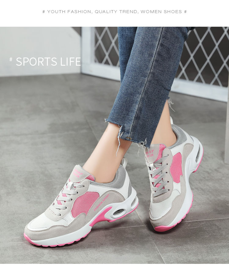 2021Autumn New Mesh Women  Shoes Korean Casual Fashion Sneakers Trend All-match Student Lace-up Shoes for Female