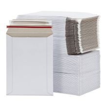 Custom Logo Printing Colorful Shipping Paper Mailers - Do Not Bend Flexible Rigid Cardboard Envelopes