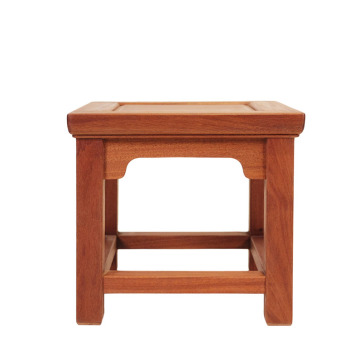 Minimalist Wooden Stool Solid Square Stool