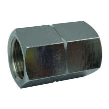 Chrome plated Reducing Brass Double Female Thread Connector Sanitary Coupling Pipe Fittings Brass Tube Connector