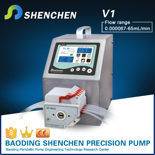 Coating Machine supporting Peristaltic Pump