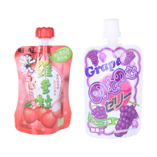 Pochette à bec liquide de 250 ml avec impression complète