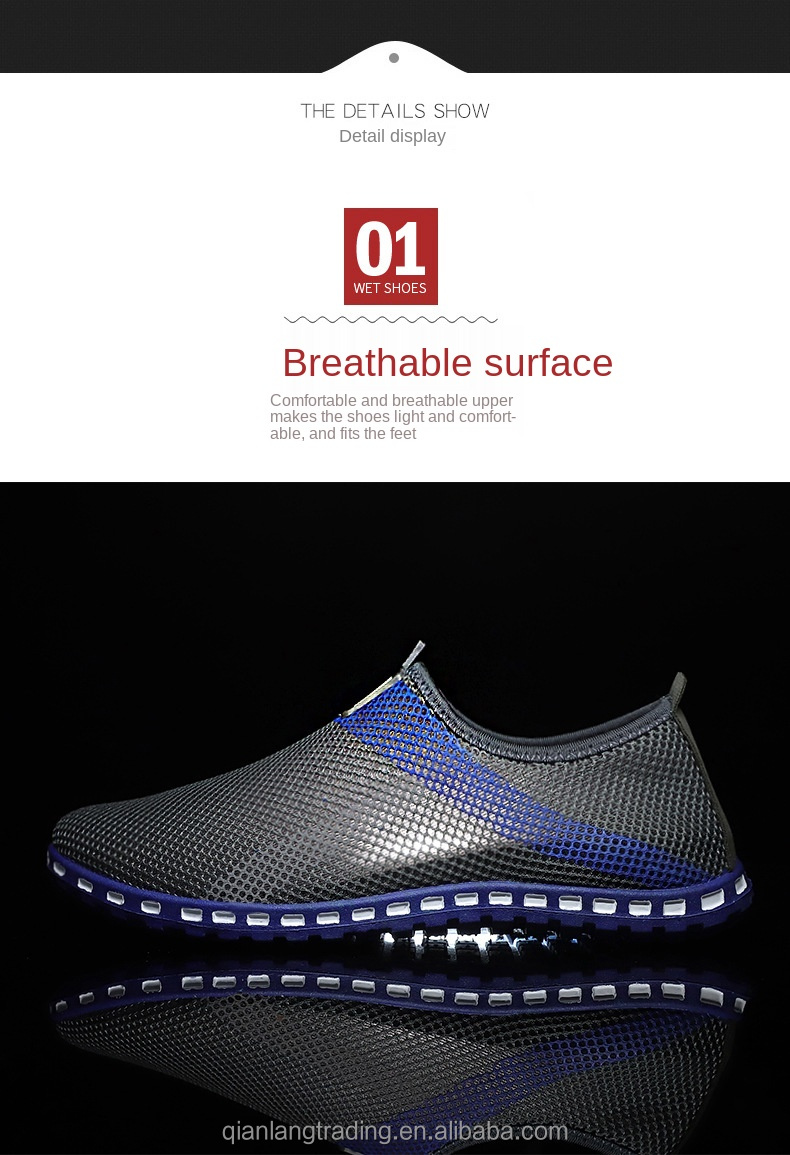 Walking Shoes Summer breathable mesh shoes for men, lazy shoes, soft sole casual slip-on shoes top quality