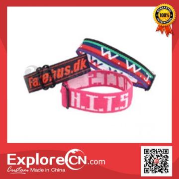 Fashion colorful polyester fabric bracelet