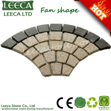Walkway interlocking mesh paving stone