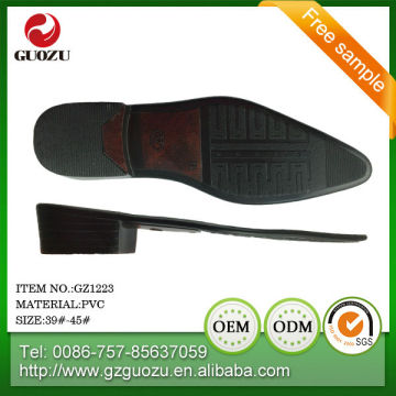 men pvc shoe sole factory looking for sole distributor