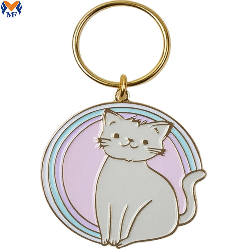 Fortune Cat Keychain