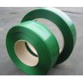 19mm Green PET strapping pou anbalaj kago