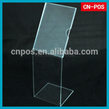 transparent acrylic leaflet holders for displaying
