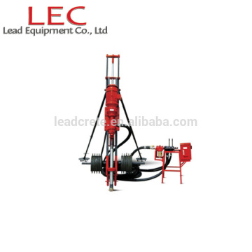 Durable and portable borehole DTH drilling machinery