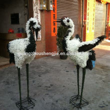 SJ100904 Guangzhou factory sale topiary animals/custom product grass animals