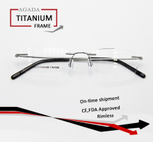 High Quality Rimless Optical Frames