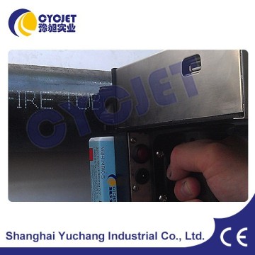 Metal Pipes Marking Machine/Industrial Inkjet Printer