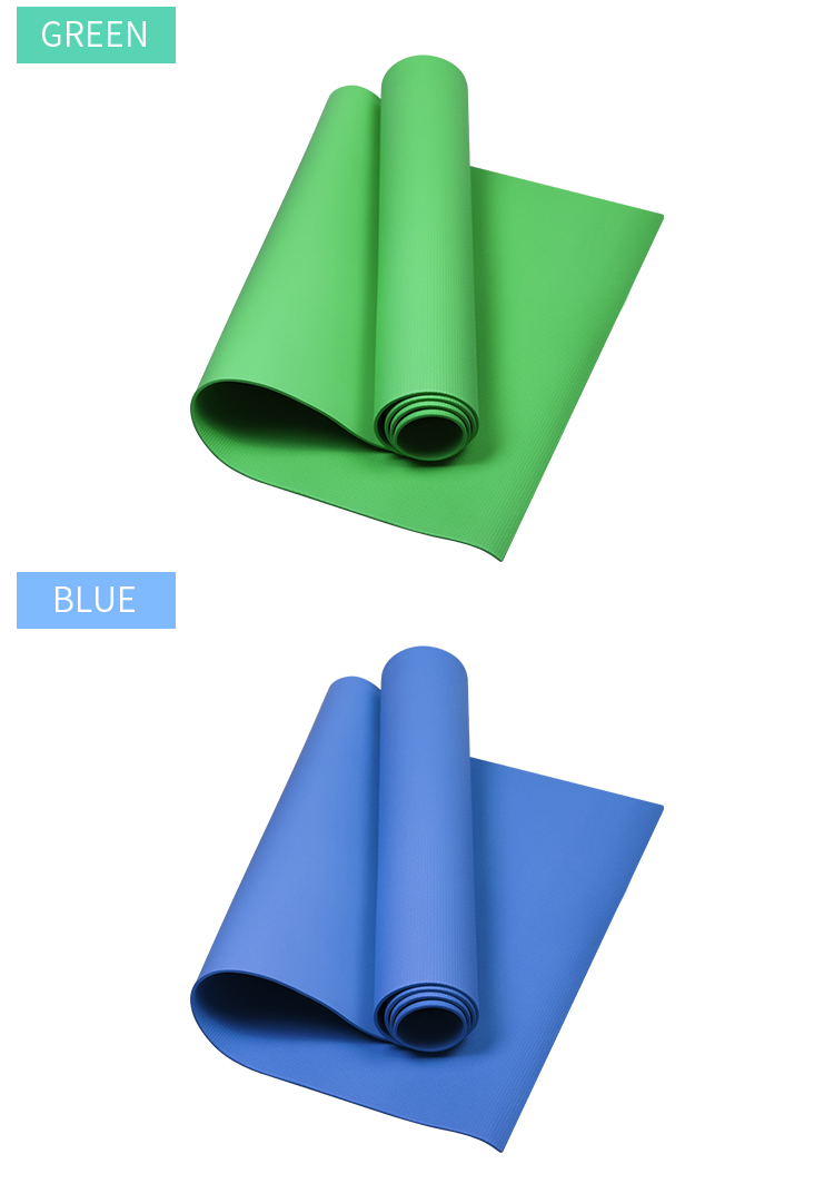 Hot selling thick 4mm black eco friendly  EVA mats para tapete de yoga mat