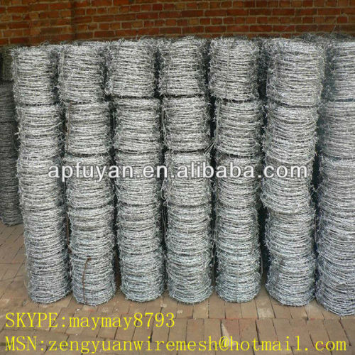 Two Strand Double Twisted Barbed Wire(Manufactory)