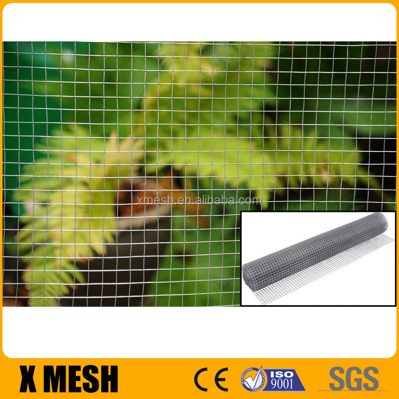 16 gauge black vinyl coated stainless steel galvanized welded wire mesh