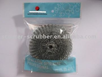 kitchen cleaning 25g galvanized mesh pan srubber